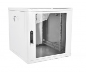 Купить шкаф телекоммуникационный настенный разборный 15u (600 × 650), съемные стенки, дверь стекло