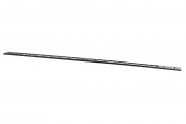 Вертикальный кабельный органайзер в шкаф, ширина 75 мм 27U, цвет черный