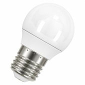 Лампа светодиодная LED STAR CLASSIC P 60 6.5W/840 6.5Вт шар 4000К нейтр. бел. E27 550лм 220-240В матов. пласт. OSRAM 4058075134324