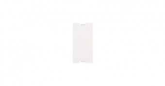 Вставка-заглушка NIKOMAX, французский формат Mosaic, 22,5x45мм, белая купить