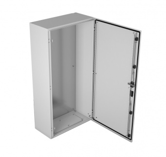 Купить электротехнический шкаф системный ip66 навесной (в1200 × ш1200 × г400) emws с двумя дверьми в Казани