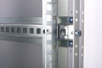 Купить шкаф телекоммуникационный напольный эконом 24u (600 × 600) дверь стекло, дверь металл в Казани