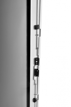 Купить шкаф телекоммуникационный напольный 47u (600 × 800) дверь стекло, цвет чёрный в Казани