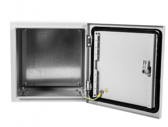 Купить электротехнический распределительный шкаф ip66 навесной (в500 × ш500 × г150) emw c одной дверью в Казани