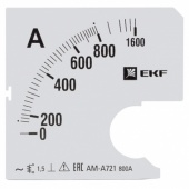 Шкала сменная для A721 800/5А-1,5 EKF PROxima