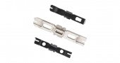 нож-вставка nikomax для заделки витой пары в кроссы типа 66/88/110, крепление twist-lock, черная Казань