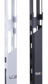 Органайзер кабельный вертикальный, 33U, для шкафов шириной 800мм серий TFR, TFL и TFA, Ш88хВ1470хГ61мм, металлический, с крышкой, с крепежом, цвет серый