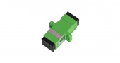 адаптер nikomax волоконно-оптический, соединительный, одномодовый, sc/apc-sc/apc, одинарный, пластиковый, зеленый, уп-ка 2шт. купить