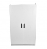Купить отдельный электротехнический шкаф ip55 в сборе (в2000×ш1200×г600) eme с двумя дверьми, цоколь 100 мм