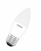 Лампа светодиодная LED STAR CLASSIC B 75 8W/830 8Вт свеча 3000К тепл. бел. E27 806лм 220-240В матов. пласт. OSRAM 4058075210745