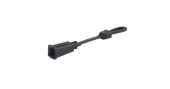 Зажим натяжной NIKOMAX для плоского кабеля, пластиковый, максимальный размер кабеля 5x12 мм, максимальная рабочая нагрузка 0.6 кН