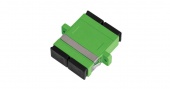 адаптер nikomax волоконно-оптический, соединительный, одномодовый, sc/apc-sc/apc, двойной, пластиковый, зеленый, уп-ка 2шт. купить