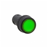 Кнопка SW2C-10D с подсветкой зеленая NO EKF PROxima
