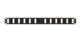 Заглушка кабельного ввода TLK, перфорированная, 300х76х1мм, черная