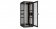 Купить напольный шкаф 19", 47u, перфорированные двери, перфорированные двухуровневые стенки, ш800хв2280хг1000мм, в разобранном виде, черный в Казани