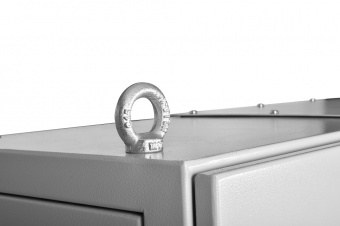 Отдельный электротехнический шкаф IP55 в сборе (В2200×Ш1200×Г400) EME с двумя дверьми, цоколь 100 мм
