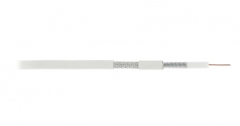 Кабель ULAN коаксиальный, RG-6 (75 Ом), одножильный, CCS (омедненная сталь), внутренний, PVC нг(A), белый, 305м купить