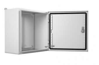 Купить электротехнический распределительный шкаф ip66 навесной (в500 × ш500 × г150) emw c одной дверью в Казани