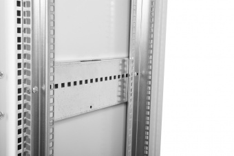 Купить шкаф телекоммуникационный напольный 38u (600 × 600) дверь стекло, цвет чёрный в Казани