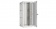 Купить напольный шкаф 19", 42u, стеклянная дверь, ш800хв2060хг1000мм, в разобранном виде, серый в Казани