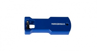 Инструмент NIKOMAX для вскрытия оболочки кабеля типа Riser, алюминиевый корпус, синий купить