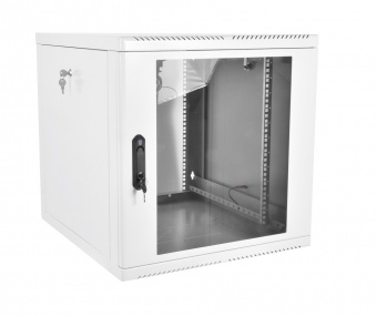 Шкаф телекоммуникационный настенный разборный 12U (600 × 520), съемные стенки, дверь стекло в Казани
