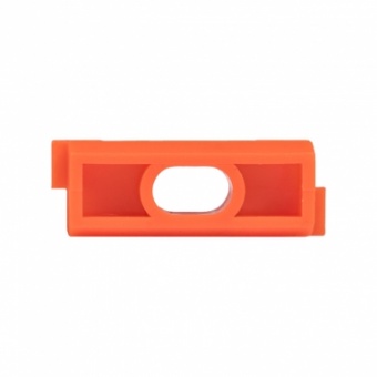 Крепеж-клипса оранжевая d16мм  (10шт.) Plast EKF PROxima