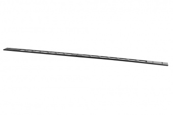 Вертикальный кабельный органайзер в шкаф, ширина 75 мм 33U, цвет черный