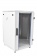 Купить шкаф телекоммуникационный напольный 18u (600 × 600) дверь стекло, цвет чёрный в Казани