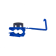 Ответвитель прокалывающий ОВ-2 1,0-2,5 мм2 синий (50 шт.) EKF PROxima