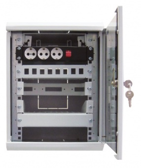 Шкаф телекоммуникационный настенный 10" 8U, (320 × 255)